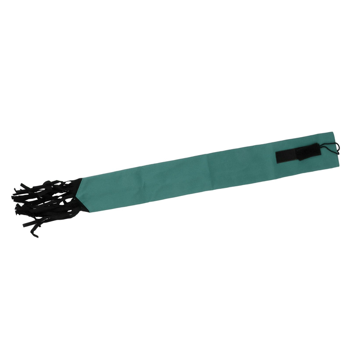 Horse Tail Protection Bag Non Woven Fabric Horsetail Guard with Fringe Hook and Loop Design Green