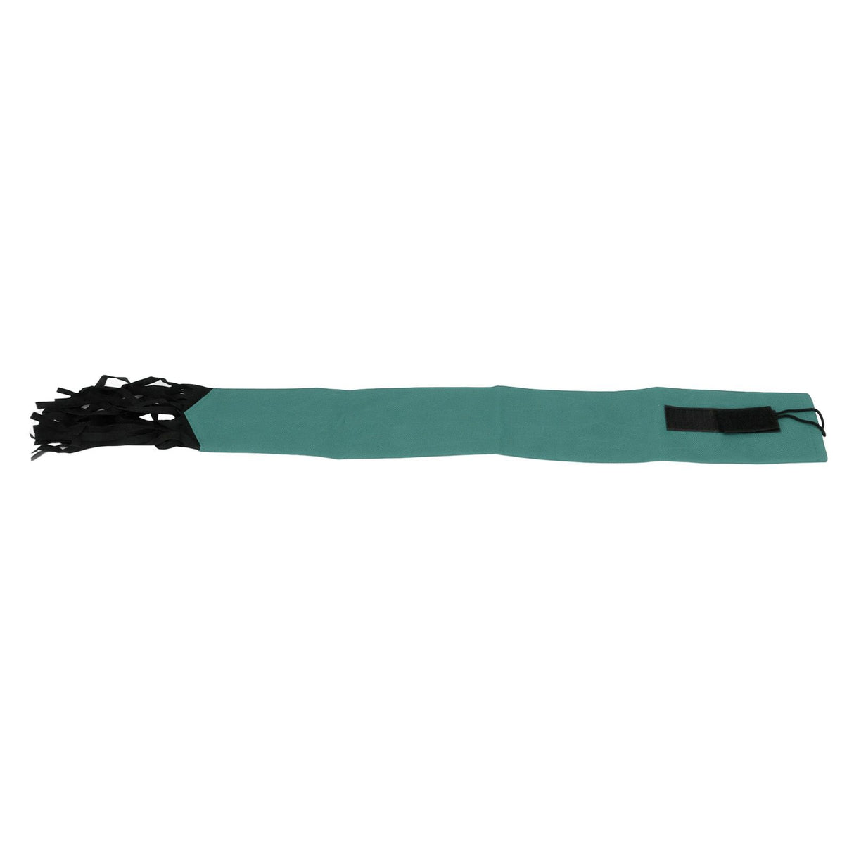 Horse Tail Protection Bag Non Woven Fabric Horsetail Guard with Fringe Hook and Loop Design Green