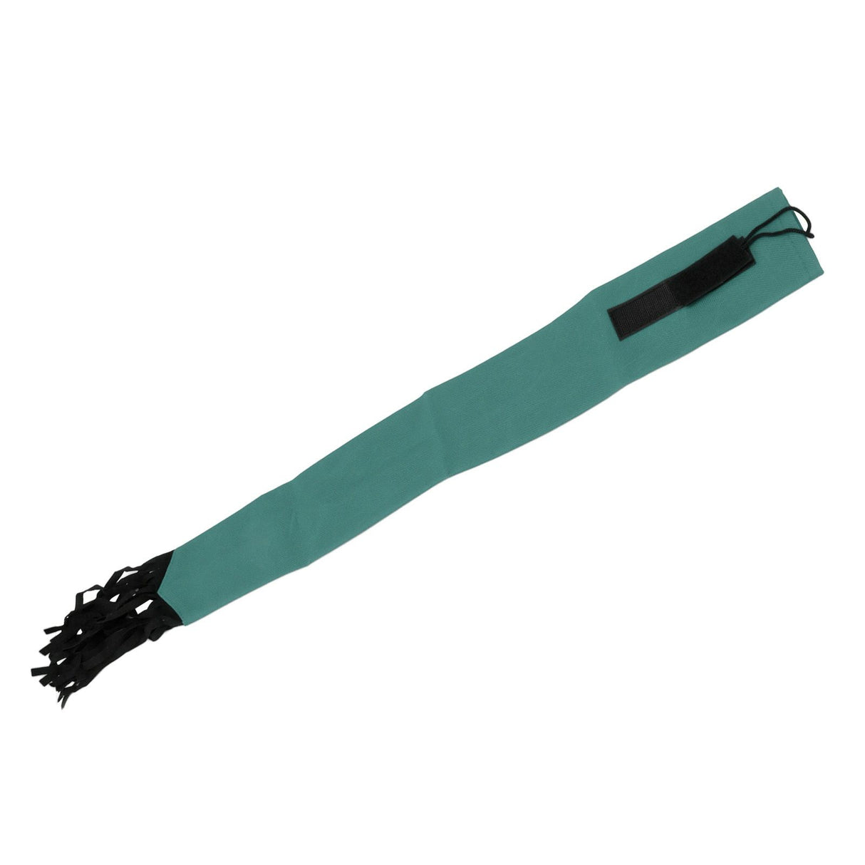 Horse Tail Protection Bag Non Woven Fabric Horsetail Guard with Fringe Hook and Loop Design Green