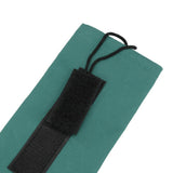 Horse Tail Protection Bag Non Woven Fabric Horsetail Guard with Fringe Hook and Loop Design Green