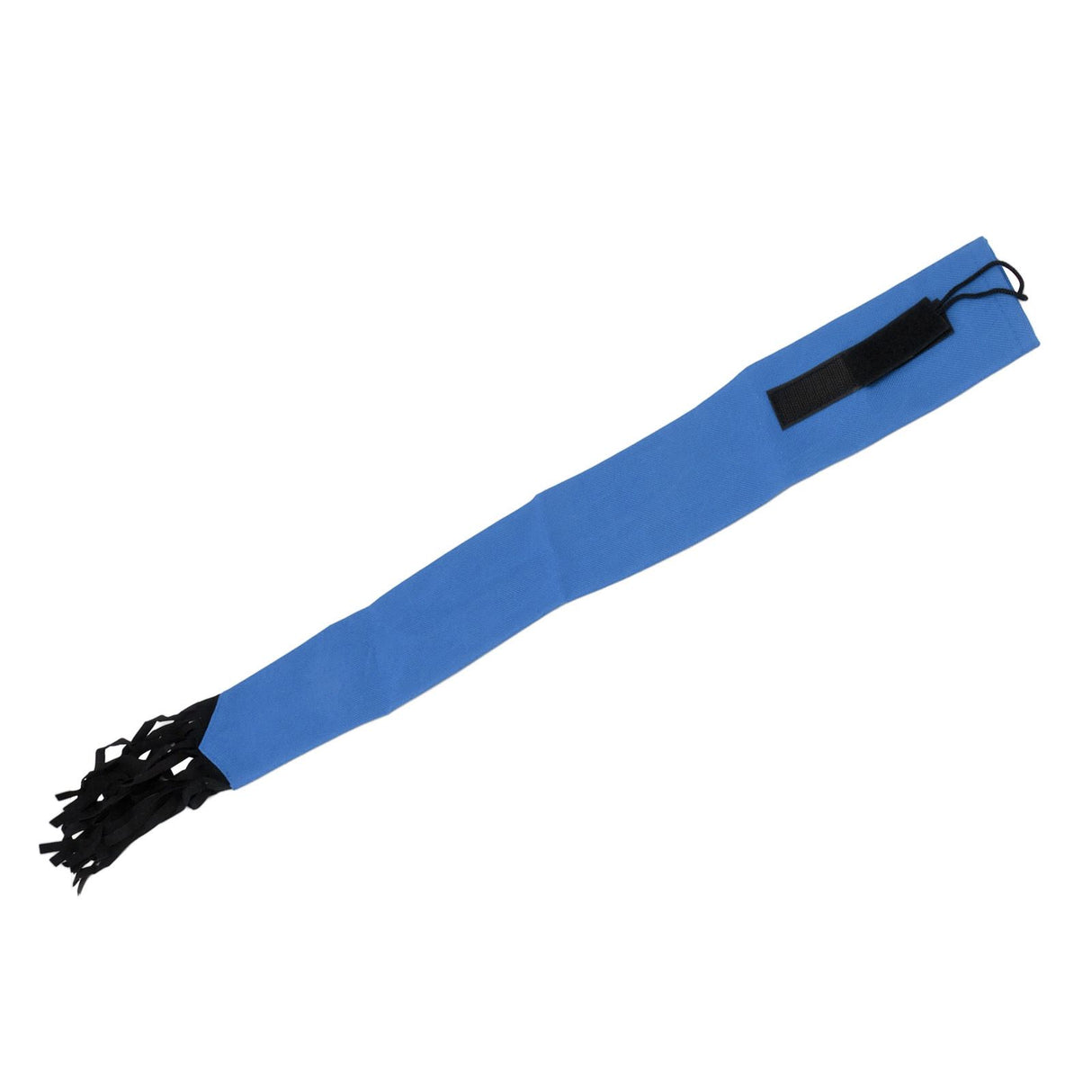 Horse Tail Protection Bag Non Woven Fabric Horsetail Guard with Fringe Hook and Loop Design Blue