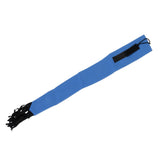 Horse Tail Protection Bag Non Woven Fabric Horsetail Guard with Fringe Hook and Loop Design Blue