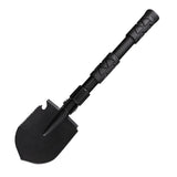 Folding Camping Shovel Alloy Steel Firefighting Shovel Entrenching Trowel Tool For Outdoor - Front View