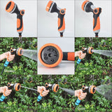 Garden Hose Nozzle Sprayer Heavy Duty Handheld Water Hose Nozzle High Pressure Garden Sprayer for Watering Plants Lawns - Extra Image