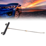 Pressure Washer Undercarriage Cleaner with 6 Nozzles 2 Extension Wands Under Car Water Broom with Swivel Wheel 4000psi Black Pavement Sprinkler