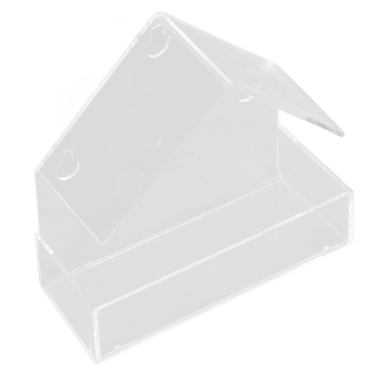 Window Bird Feeder with Suction Cup Window Acrylic Bird Feeding House Tray for Farm Garden