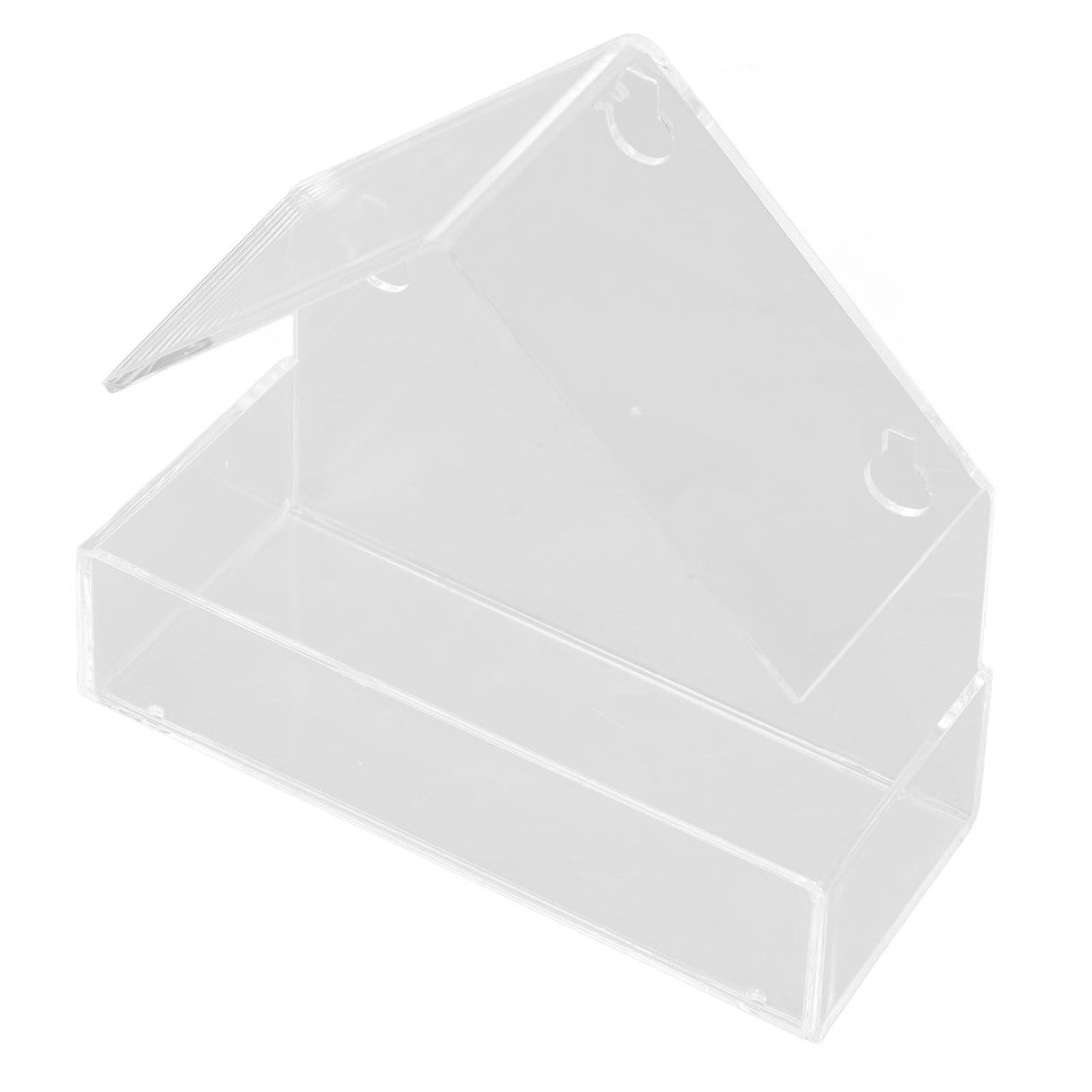 Window Bird Feeder with Suction Cup Window Acrylic Bird Feeding House Tray for Farm Garden