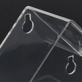 Window Bird Feeder with Suction Cup Window Acrylic Bird Feeding House Tray for Farm Garden