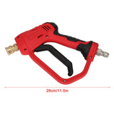 Car High Pressure Water Sprayer 4000psi 10m Spray Distance Handheld Portable Wash Sprayer for Vehicle 3/8in Quick Plug Short Sprayer