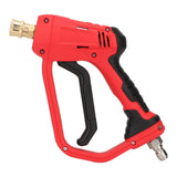 Car High Pressure Water Sprayer 4000psi 10m Spray Distance Handheld Portable Wash Sprayer for Vehicle 3/8in Quick Plug Short Sprayer