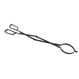 Fireplace Tong Iron Campfire Firewood Tong Log Grabber with Enlarging Clamp for Indoor Outdoor - Top-Down View