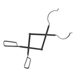 Fireplace Tong Iron Campfire Firewood Tong Log Grabber with Enlarging Clamp for Indoor Outdoor - Extra Image
