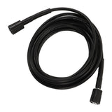 9m High Pressure Washer Hose Car Wash Hose Explosion Proof PVC Rubber Water Cleaning Extension Pipe 2 End M22 Insert 15MM - Front View