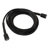 9m High Pressure Washer Hose Car Wash Hose Explosion Proof PVC Rubber Water Cleaning Extension Pipe 2 End M22 Insert 15MM - Rear View