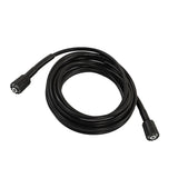 9m High Pressure Washer Hose Car Wash Hose Explosion Proof PVC Rubber Water Cleaning Extension Pipe 2 End M22 Insert 15MM - Low Angle
