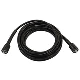 9m High Pressure Washer Hose Car Wash Hose Explosion Proof PVC Rubber Water Cleaning Extension Pipe 2 End M22 Insert 15MM - Extra Image