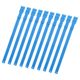 10PCS Goat Collar PU 23 Inch Adjustable Livestock Collar for Farm Animal Cow Horse Sheep Blue
