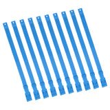 10PCS Goat Collar PU 23 Inch Adjustable Livestock Collar for Farm Animal Cow Horse Sheep Blue