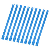 10PCS Goat Collar PU 23 Inch Adjustable Livestock Collar for Farm Animal Cow Horse Sheep Blue