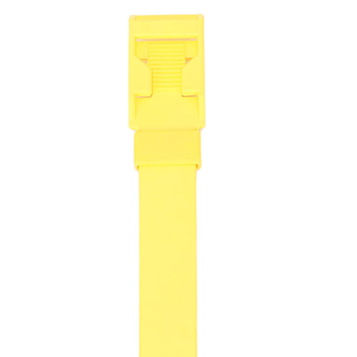 10Pcs Goat Collar Sheep Identification Bands Livestock Marking Ring Farming Equipment 36cm Yellow