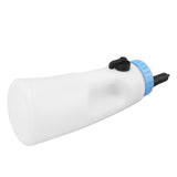2.5L Vertical Calf Feeding Bottle with Handle Strong Sealing PE Calf Nursing Bottle for Lambs Calves Other Animals - Top-Down View