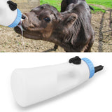 2.5L Vertical Calf Feeding Bottle with Handle Strong Sealing PE Calf Nursing Bottle for Lambs Calves Other Animals