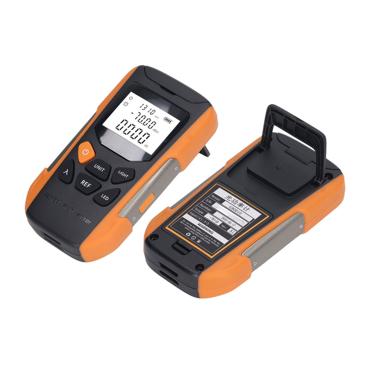 Fiber Optic Cable Tester Portable Optical Fiber Power Meter 30 Km Optical Attenuation Tester Power Meter