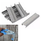 2400Pcs Animal Cages Installation M Shape Nails Metal Chicken Coop Wire Clip Buckles Type M Nails - Extra Image
