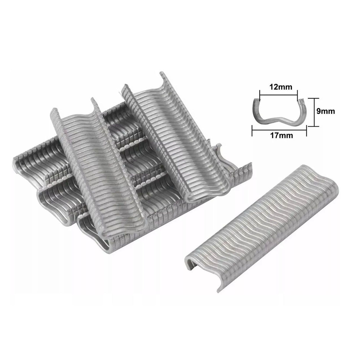 2400Pcs Animal Cages Installation M Shape Nails Metal Chicken Coop Wire Clip Buckles Type M Nails