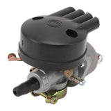 Racing Carburetor Carb Aluminum High Hardness Wear Resistant Bike Carburetor Carb for 49CC 50CC 80CC 2 Stroke Bike - Top-Down View