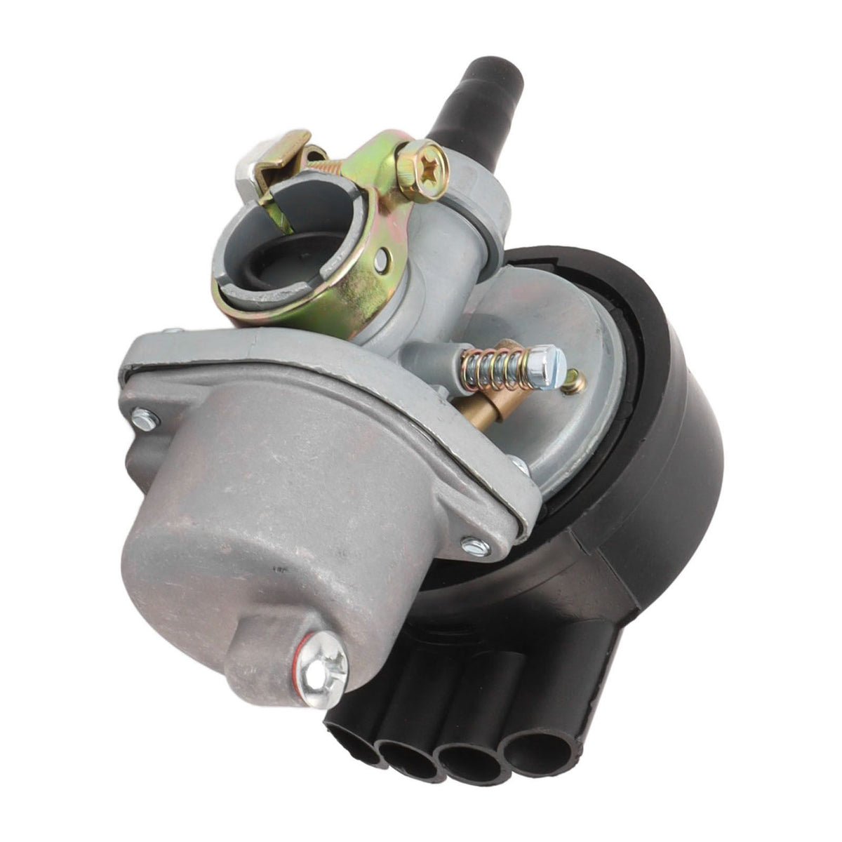 Racing Carburetor Carb Aluminum High Hardness Wear Resistant Bike Carburetor Carb for 49CC 50CC 80CC 2 Stroke Bike