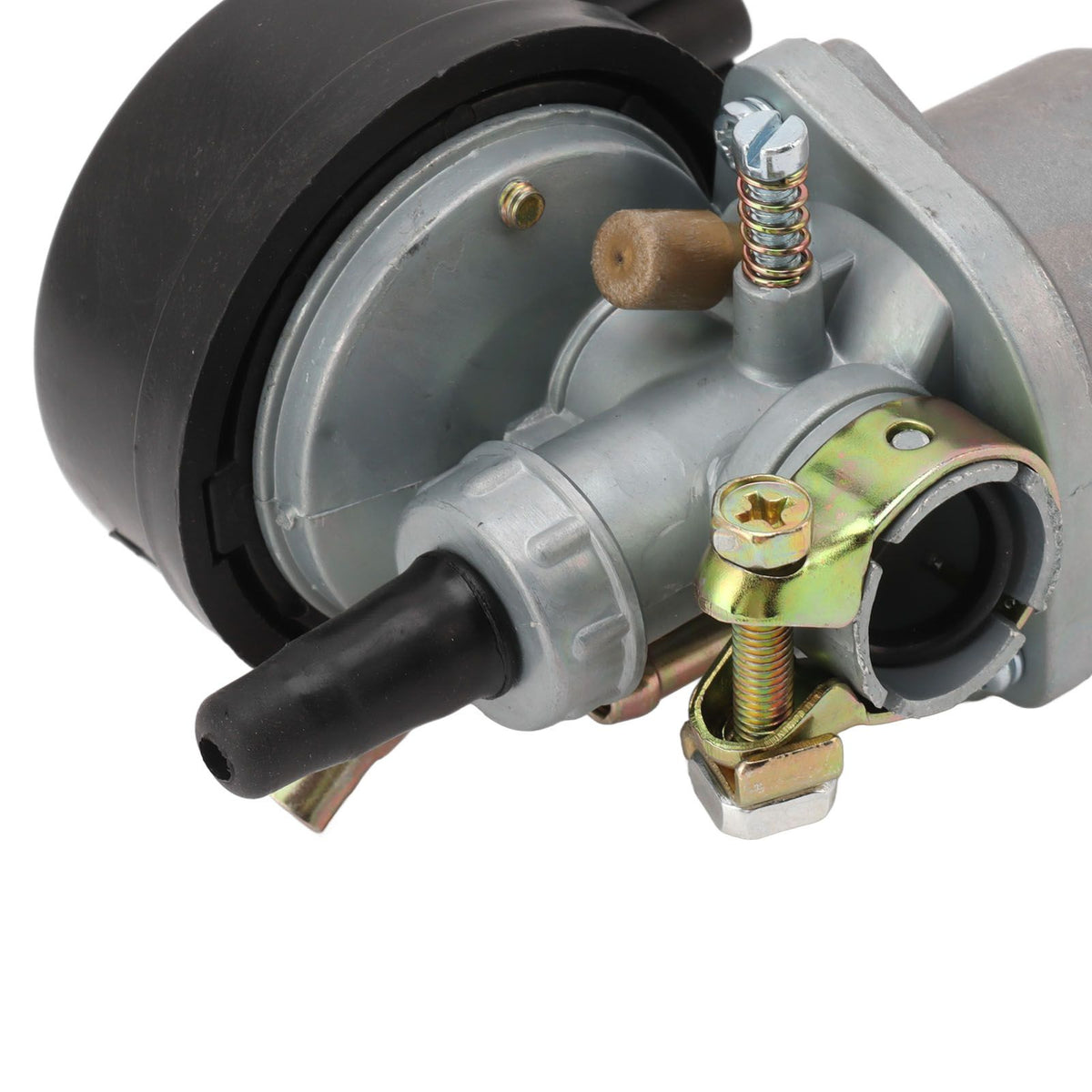 Racing Carburetor Carb Aluminum High Hardness Wear Resistant Bike Carburetor Carb for 49CC 50CC 80CC 2 Stroke Bike