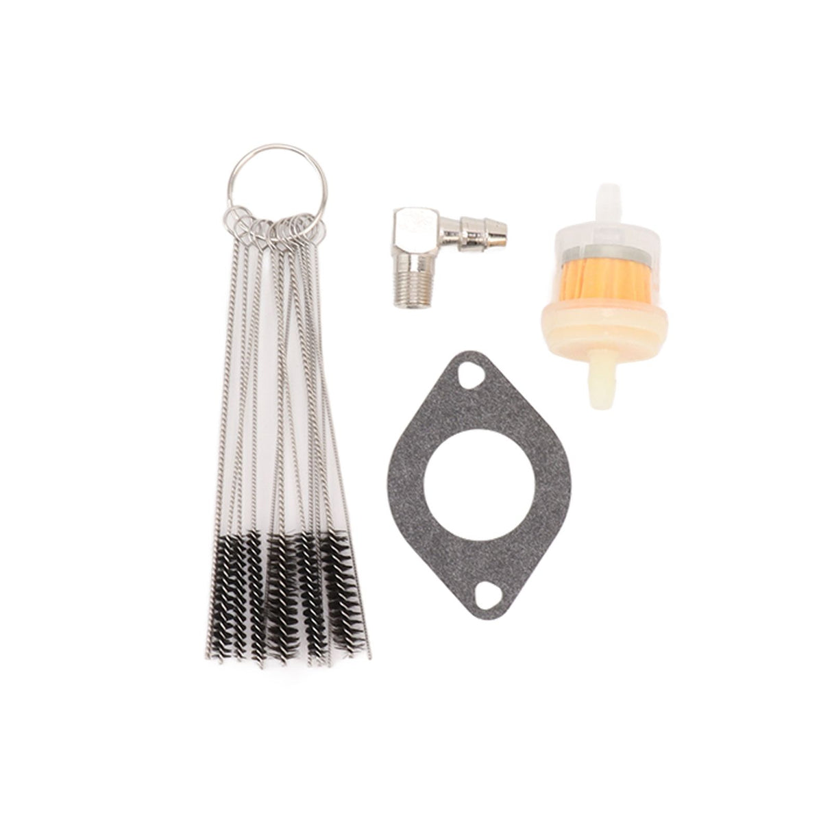 Carburetor with Gasket Steel Brush Kit for Kohler Magnum M18 M20 MV18 MV20 KT17 KT19 Lawnmower 5205309 5205318 5205328