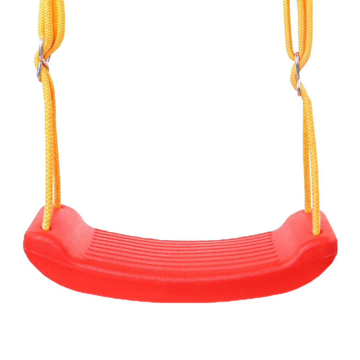Swing Seat Anti Skid Buckle Adjustable Tear Resistant Rope Children Seat Swing for Park Outdoor Red