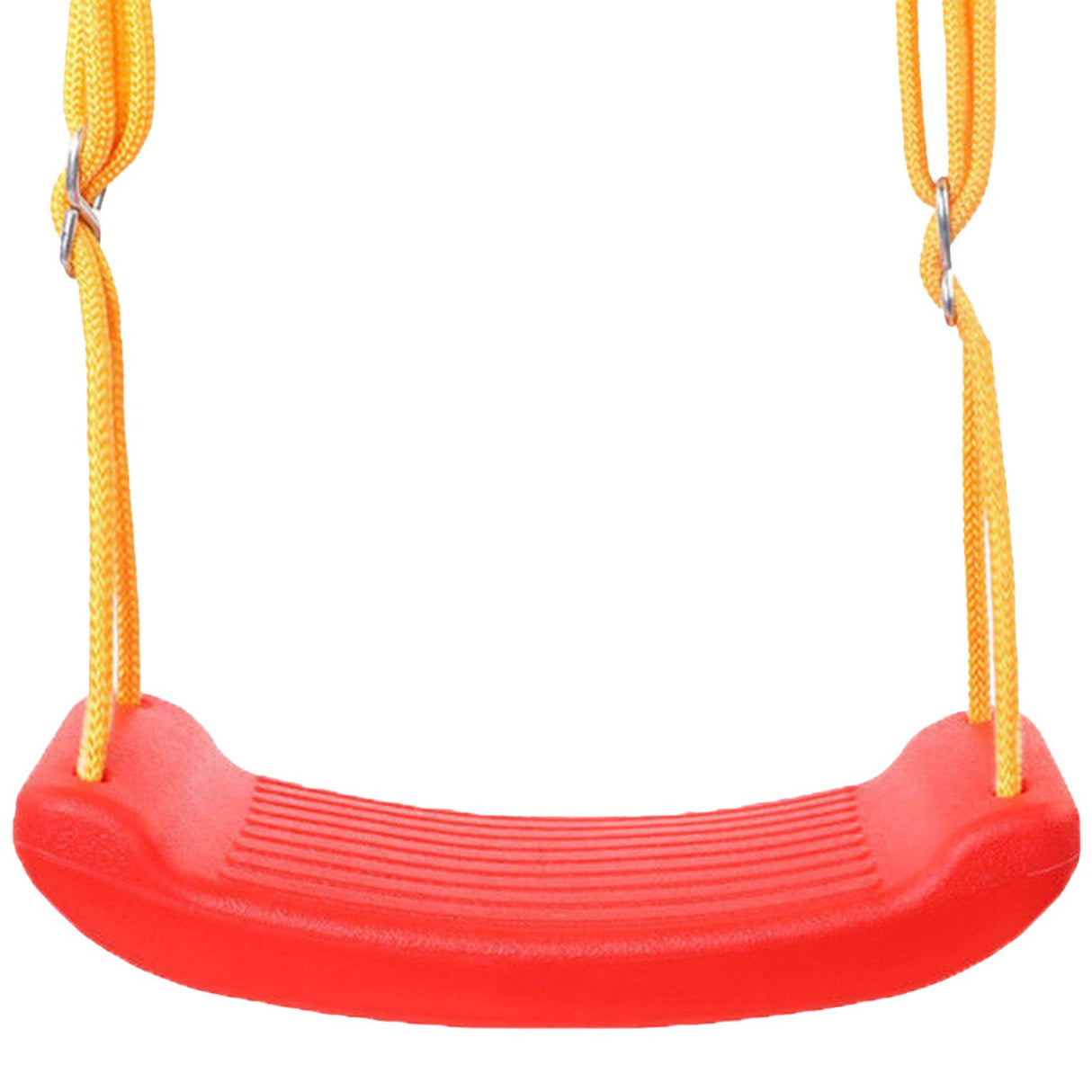Swing Seat Anti Skid Buckle Adjustable Tear Resistant Rope Children Seat Swing for Park Outdoor Red