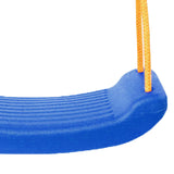 Swing Seat Anti Skid Buckle Adjustable Tear Resistant Rope Children Seat Swing for Park Outdoor Blue