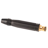 Hose Nozzle G1/2 Engineering Plastic High Pressure Spray Nozzle with Aluminum Alloy PVC Joint for Garden Car - Top-Down View