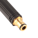 Hose Nozzle G1/2 Engineering Plastic High Pressure Spray Nozzle with Aluminum Alloy PVC Joint for Garden Car - Low Angle