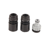 Hose Nozzle G1/2 Engineering Plastic High Pressure Spray Nozzle with Aluminum Alloy PVC Joint for Garden Car - Extra Image