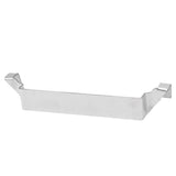 Griddle Spatula Holder Heat Resistant Stainless Steel BBQ Spatula Rack Griddle Tool Holder for Grill Barbecue Tool Style 1 - Close-Up Angle