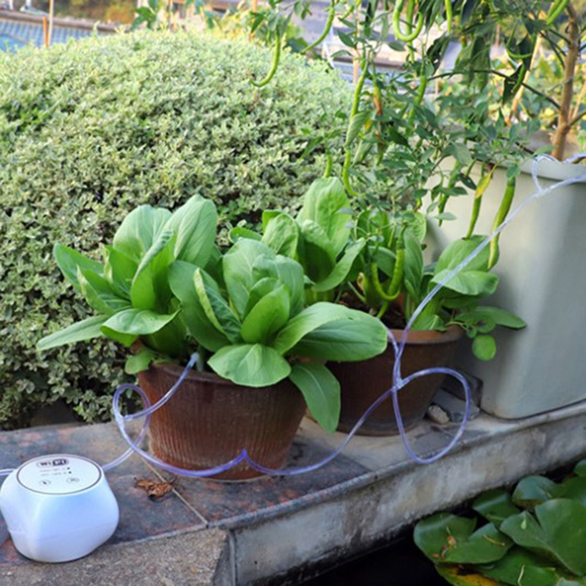 Automatic Drip Irrigation Kit WiFi Auto Watering System Water Timer for Garden Plant