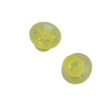 100PCS Queen Bee Rearing Cup Plastic Vivid Color Beekeeping Bee Cell Cup for Beekeeper Yellow