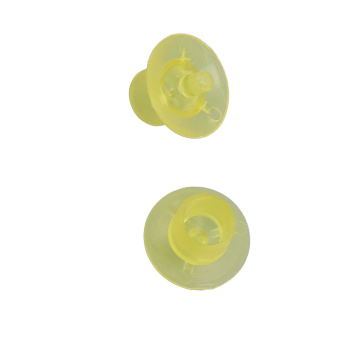 100PCS Queen Bee Rearing Cup Plastic Vivid Color Beekeeping Bee Cell Cup for Beekeeper Yellow