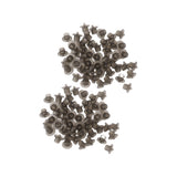 100PCS Queen Bee Rearing Cup Plastic Vivid Color Beekeeping Bee Cell Cup for Beekeeper Grey