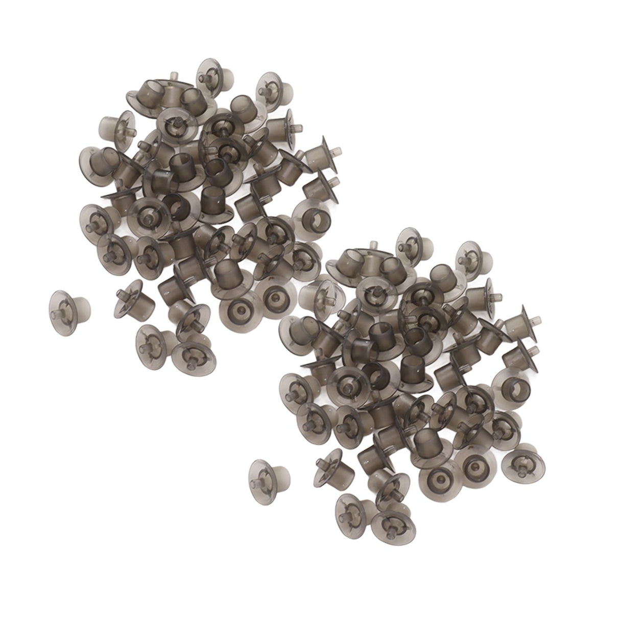 100PCS Queen Bee Rearing Cup Plastic Vivid Color Beekeeping Bee Cell Cup for Beekeeper Grey