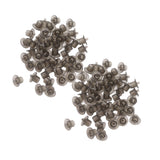 100PCS Queen Bee Rearing Cup Plastic Vivid Color Beekeeping Bee Cell Cup for Beekeeper Grey