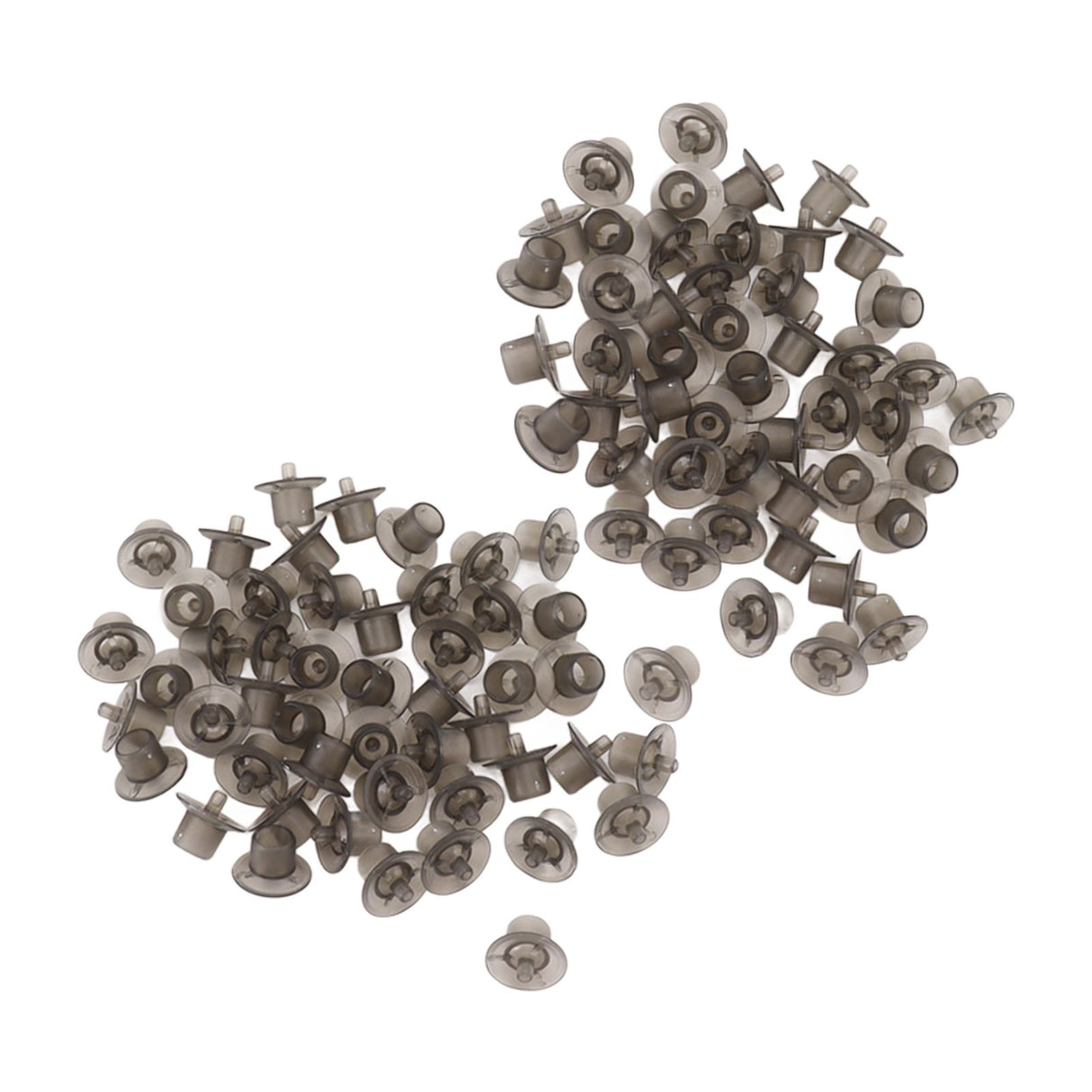 100PCS Queen Bee Rearing Cup Plastic Vivid Color Beekeeping Bee Cell Cup for Beekeeper Grey