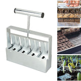 Soil Blocking Tool with Comfortable Handle Garden Tool Soil Block Maker for Seedings Cuttings - Extra Image