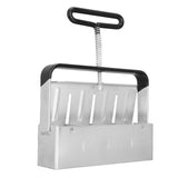 Soil Blocker Manual Quad Soil Block Maker Handheld Soil Block Mold With Comfort Grip Handle For Seedings Cuttings - Close-Up Angle