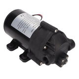 Self Priming Pump Water Booster Diaphragm Pressure G3/8 Female Thread Kitchen Bath Fixtures - Front View